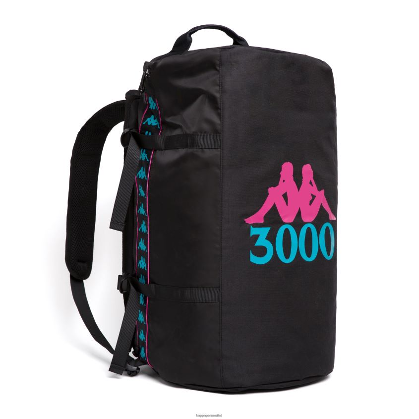 Kappa unisexo mochila barsia 222 banda gumball negro 2XPNV6361