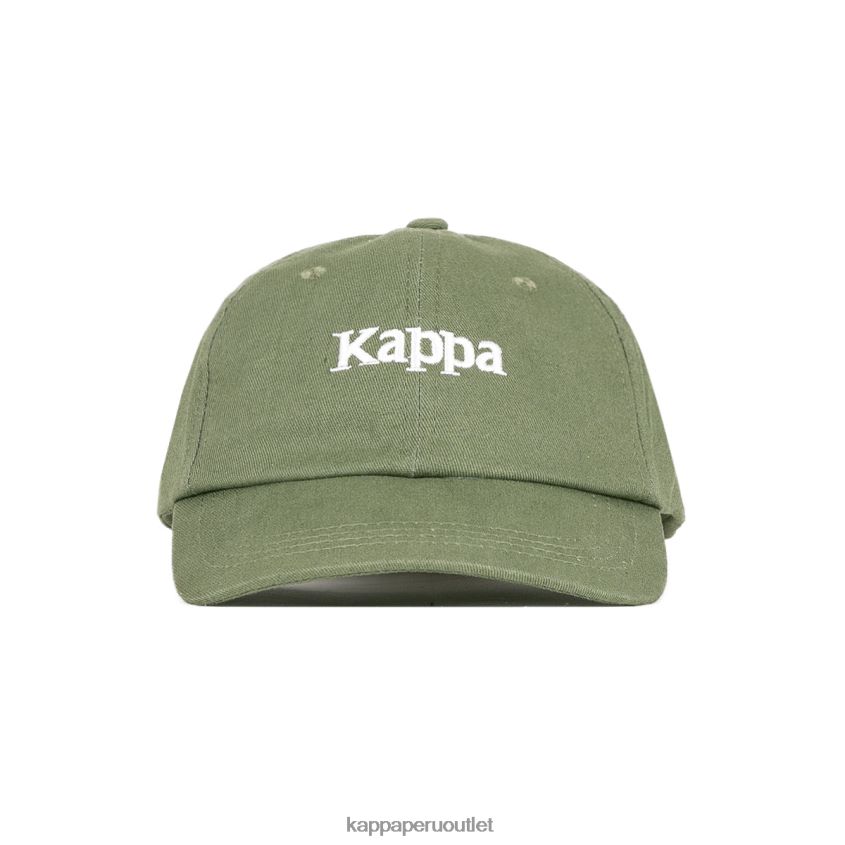 Kappa unisexo Auténtica gorra Hoogeveen. aceituna verde 2XPNV6333