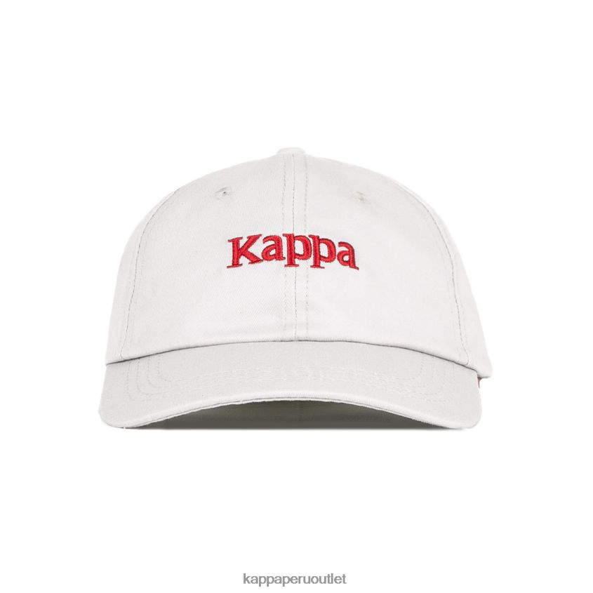 Kappa unisexo Auténtica gorra Hoogeveen. gris 2XPNV6296
