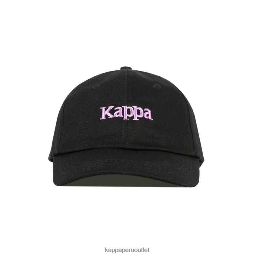 Kappa unisexo Auténtica gorra Hoogeveen. violeta humo negro 2XPNV6312