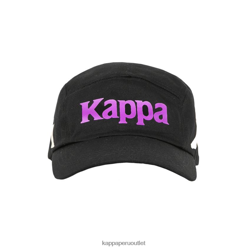Kappa unisexo gorra anfrei auténtica arena de humo negro 2XPNV6314