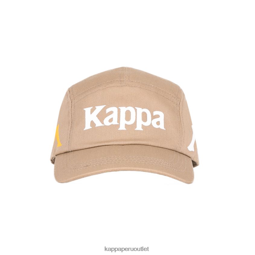 Kappa unisexo gorra anfrei auténtica beige 2XPNV6332