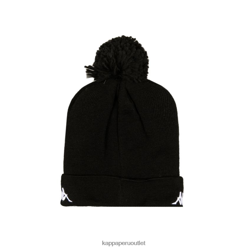 Kappa unisexo Gorro Flock P Us de 6cento negro 2XPNV6291