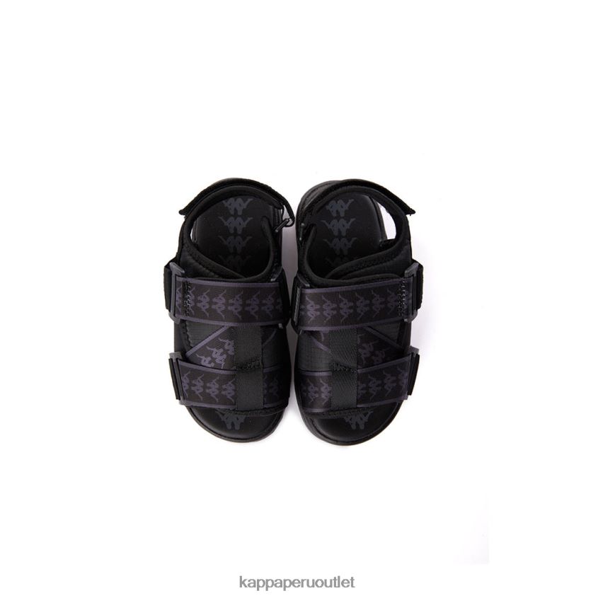 Kappa unisexo sandalias niños 222 banda mitel 2 niños pequeños Gris oscuro 2XPNV6818