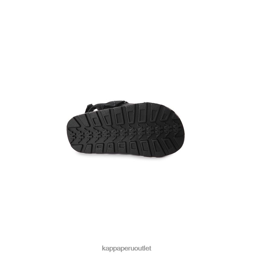 Kappa unisexo sandalias niños 222 banda mitel 2 niños pequeños Gris oscuro 2XPNV6818