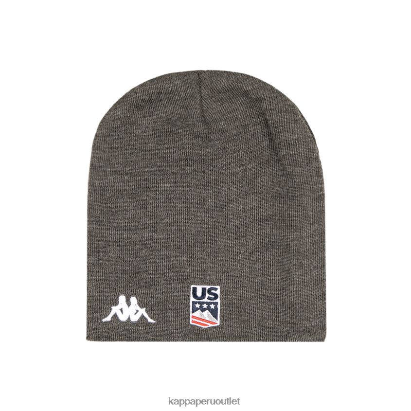 Kappa unisexo 6cento wabato2 sombrero estadounidense gris 2XPNV6287