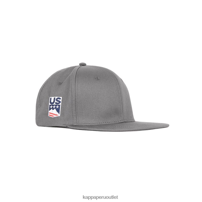 Kappa unisexo Sombrero de 6cento wraz us gris 2XPNV6288