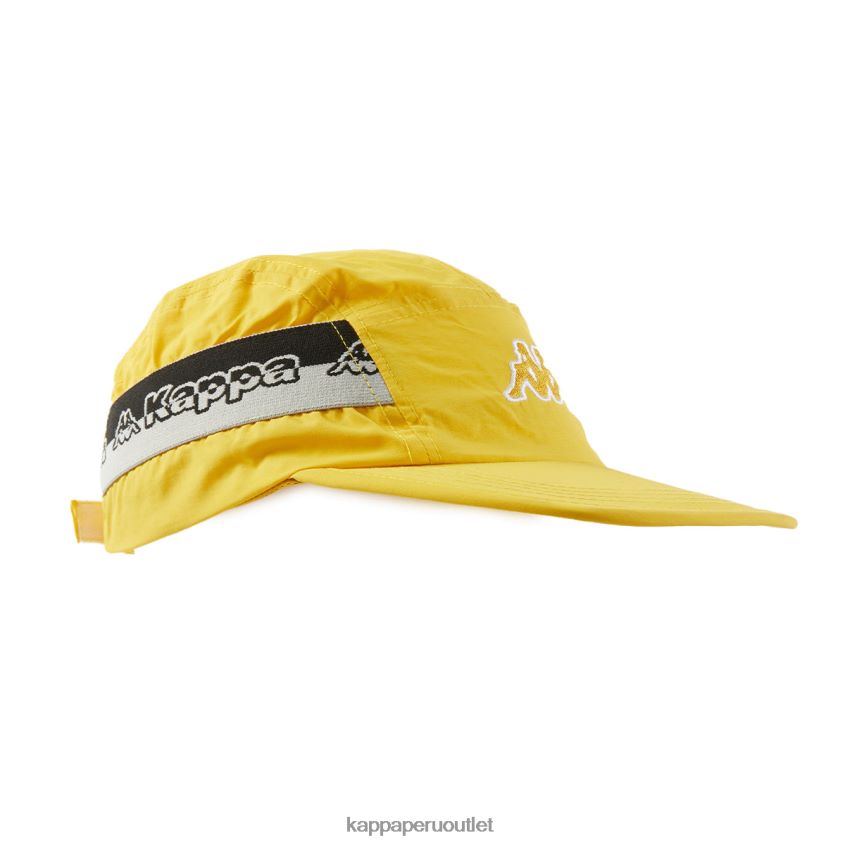 Kappa unisexo gorra dream con cinta del logo amarillo 2XPNV6396