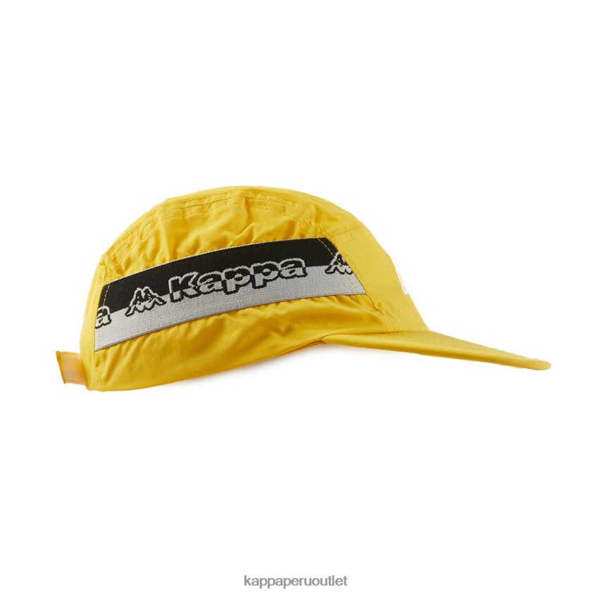 Kappa unisexo gorra dream con cinta del logo amarillo 2XPNV6396