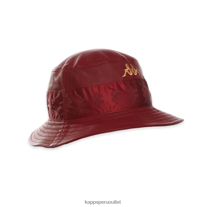 Kappa unisexo sombrero de pescador 222 banda rojo 2XPNV6325