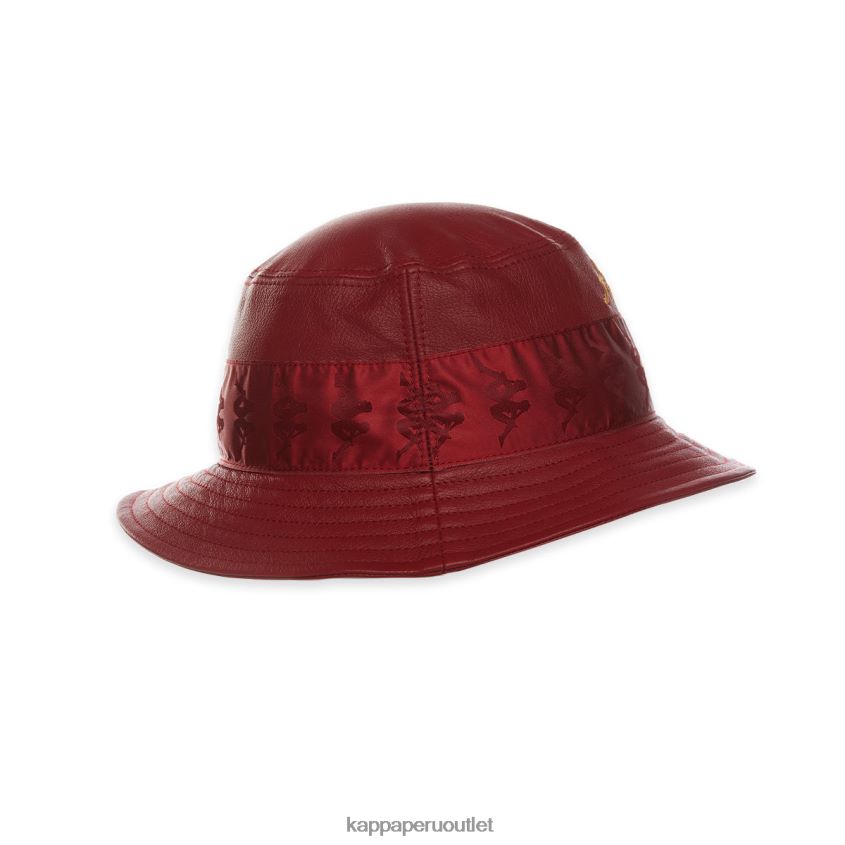 Kappa unisexo sombrero de pescador 222 banda rojo 2XPNV6325