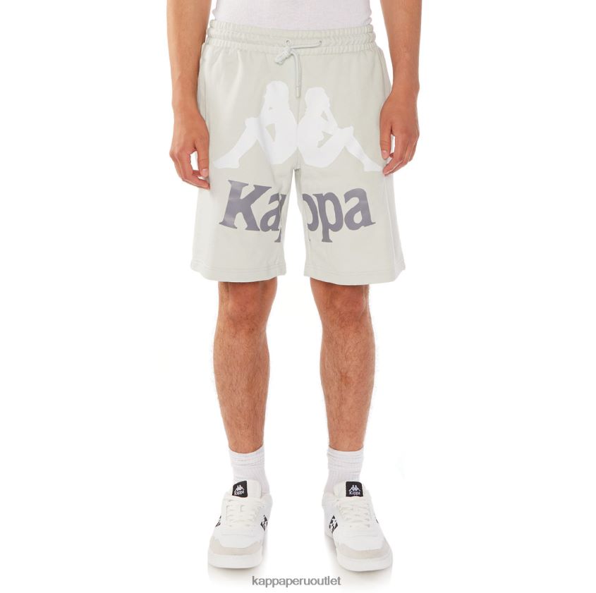 Kappa hombres pantalones cortos anjuan autenticos gris 2XPNV6229