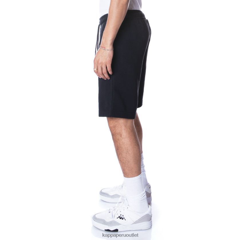 Kappa hombres pantalones cortos anjuan autenticos negro azabache 2XPNV6251