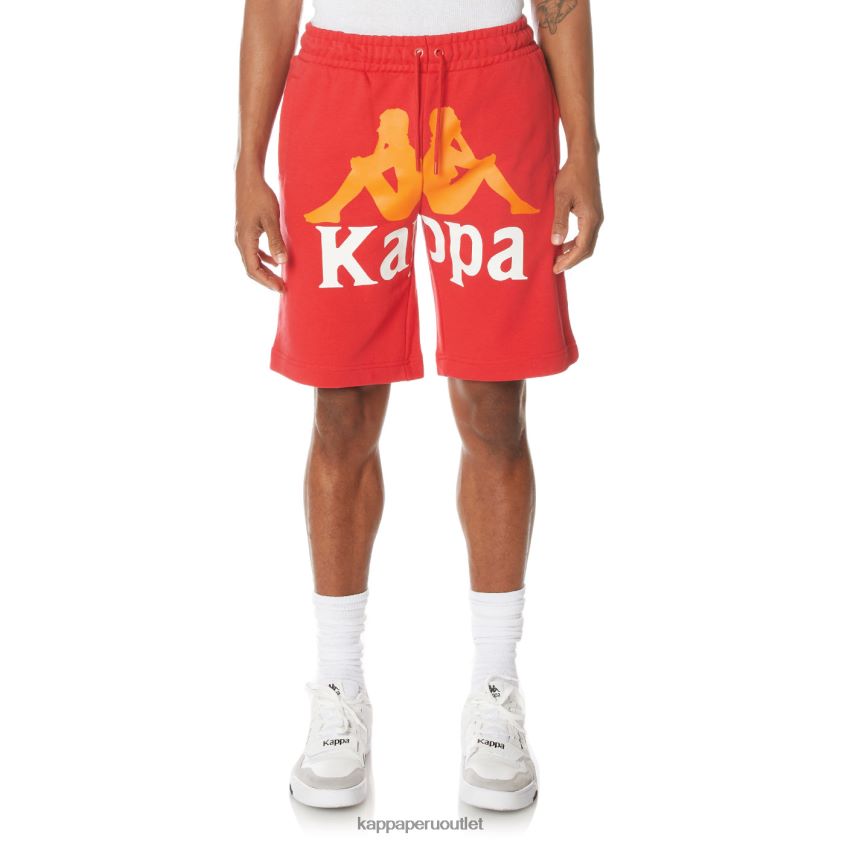Kappa hombres pantalones cortos anjuan autenticos rojo 2XPNV6242
