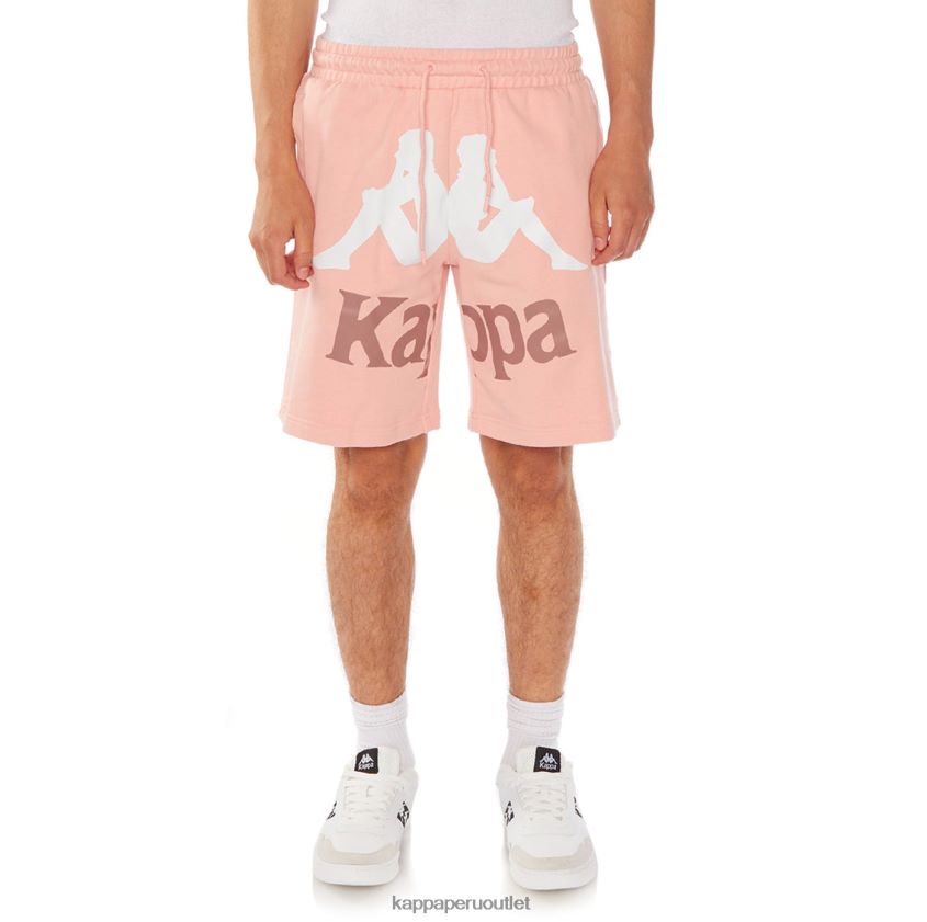 Kappa hombres pantalones cortos anjuan autenticos rosa 2XPNV6217