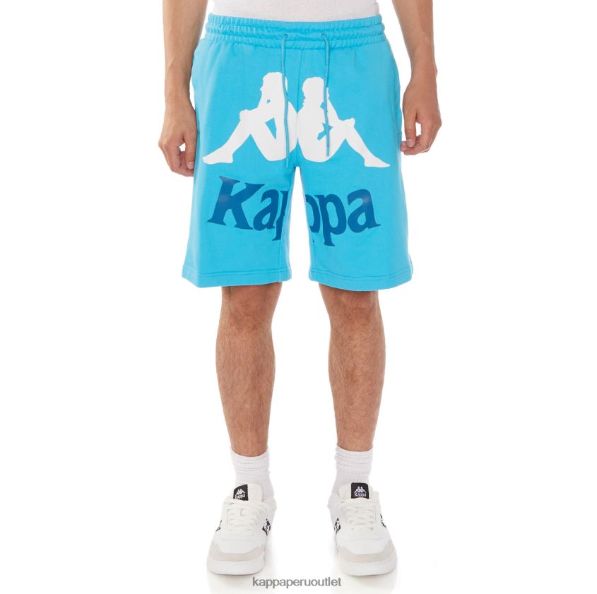 Kappa hombres pantalones cortos anjuan autenticos turquesa 2XPNV6231