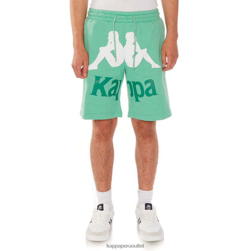 Kappa hombres pantalones cortos anjuan autenticos verde 2XPNV6216
