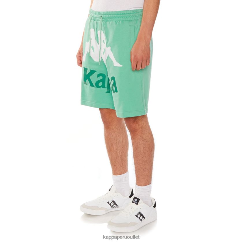 Kappa hombres pantalones cortos anjuan autenticos verde 2XPNV6216