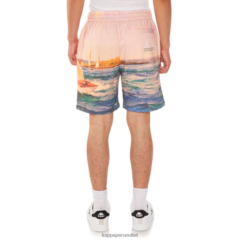 Kappa hombres pantalones cortos beige 2XPNV6220
