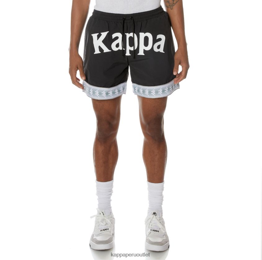 Kappa hombres shorts de baño 222 banda calband negro azabache 2XPNV6249