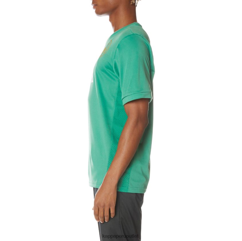 Kappa hombres auténtica camiseta de arnold verde 2XPNV6144