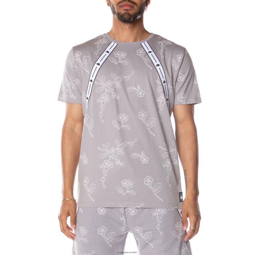 Kappa hombres auténtica camiseta jpn volfi gris 2XPNV6171
