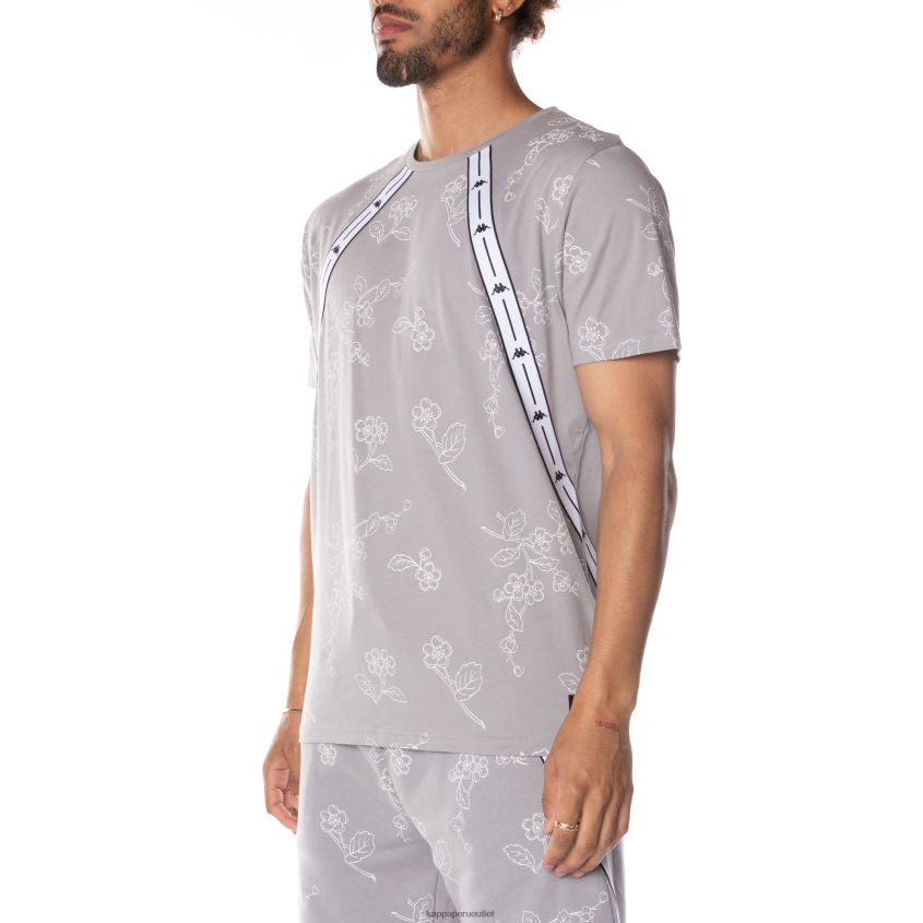 Kappa hombres auténtica camiseta jpn volfi gris 2XPNV6171
