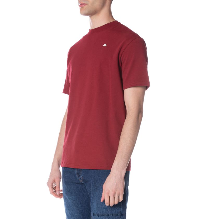 Kappa hombres bata giovani darphis camiseta borgoña 2XPNV6150
