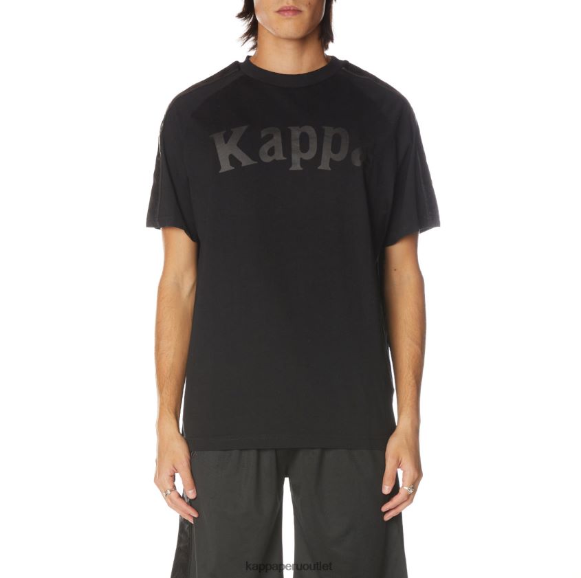 Kappa hombres camiseta 222 banda balima azabache negro 2XPNV6184