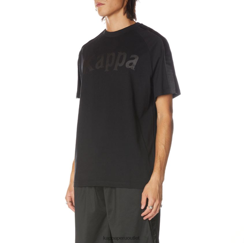 Kappa hombres camiseta 222 banda balima azabache negro 2XPNV6184