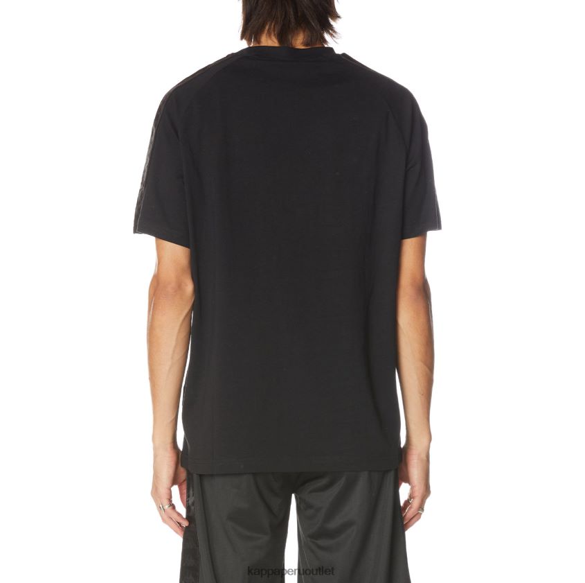 Kappa hombres camiseta 222 banda balima azabache negro 2XPNV6184
