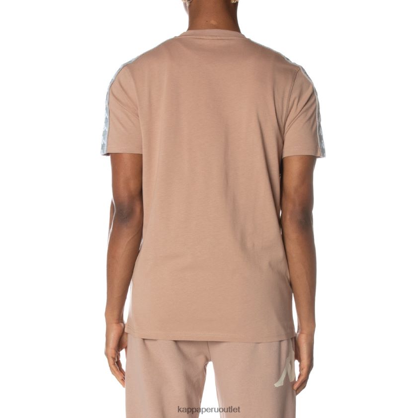 Kappa hombres camiseta 222 banda dabst beige 2XPNV6155