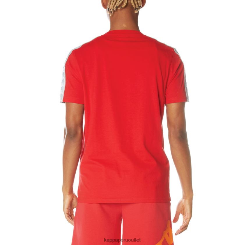 Kappa hombres camiseta 222 banda dabst rojo 2XPNV6141