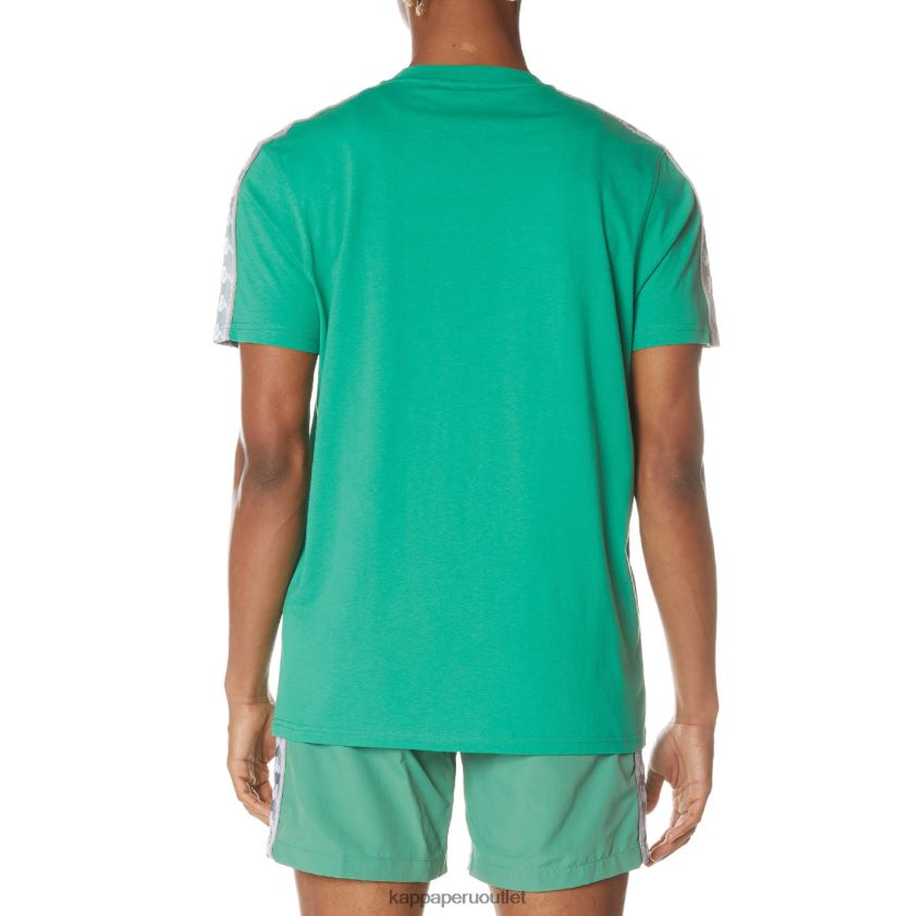 Kappa hombres camiseta 222 banda dabst verde 2XPNV6146