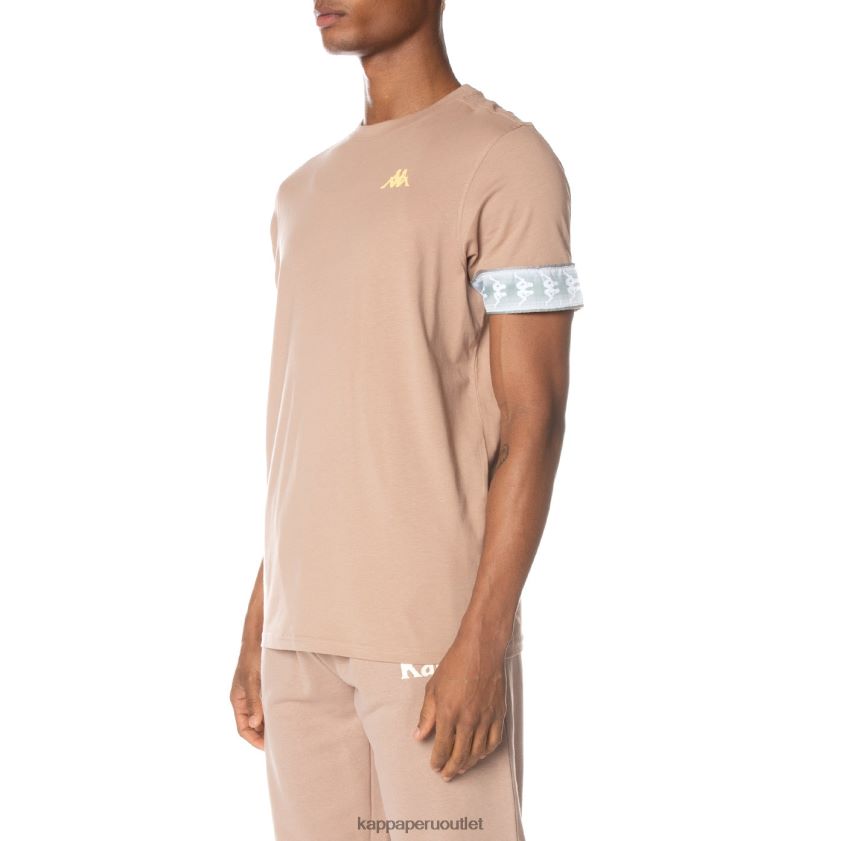 Kappa hombres camiseta 222 banda torby beige 2XPNV6154