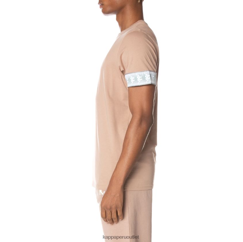 Kappa hombres camiseta 222 banda torby beige 2XPNV6154