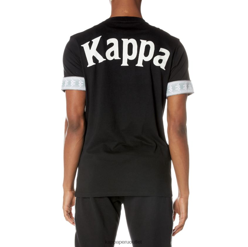 Kappa hombres camiseta 222 banda torby negro azabache 2XPNV6131