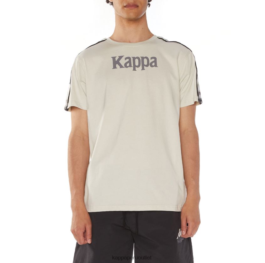 Kappa hombres camiseta artemisa auténtica gris 2XPNV6124