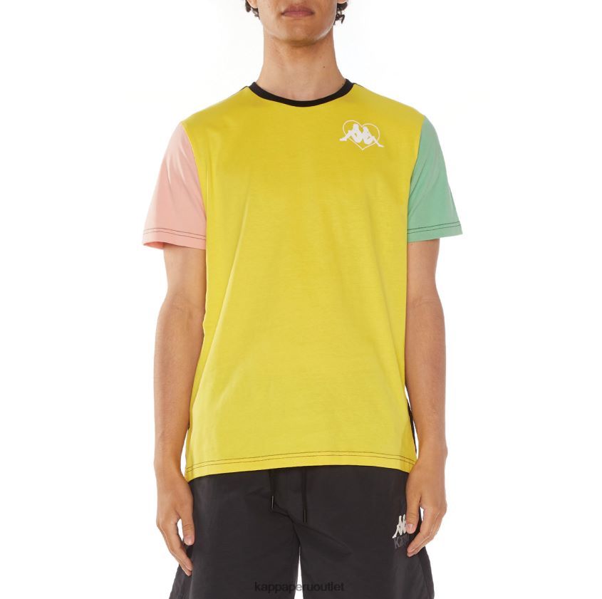 Kappa hombres camiseta auténtica de zabrze azabache negro 2XPNV6103