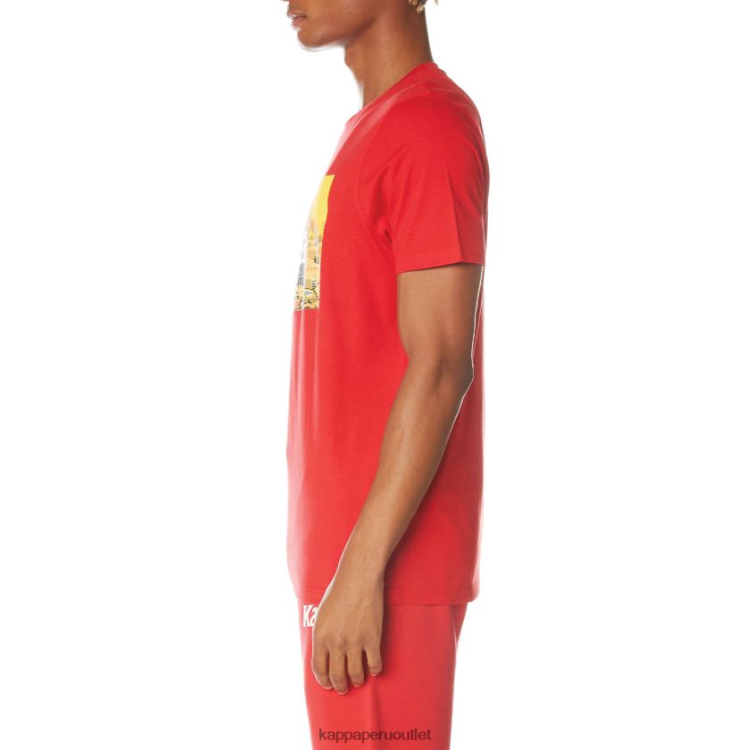 Kappa hombres camiseta autentica del cairo rojo 2XPNV6145