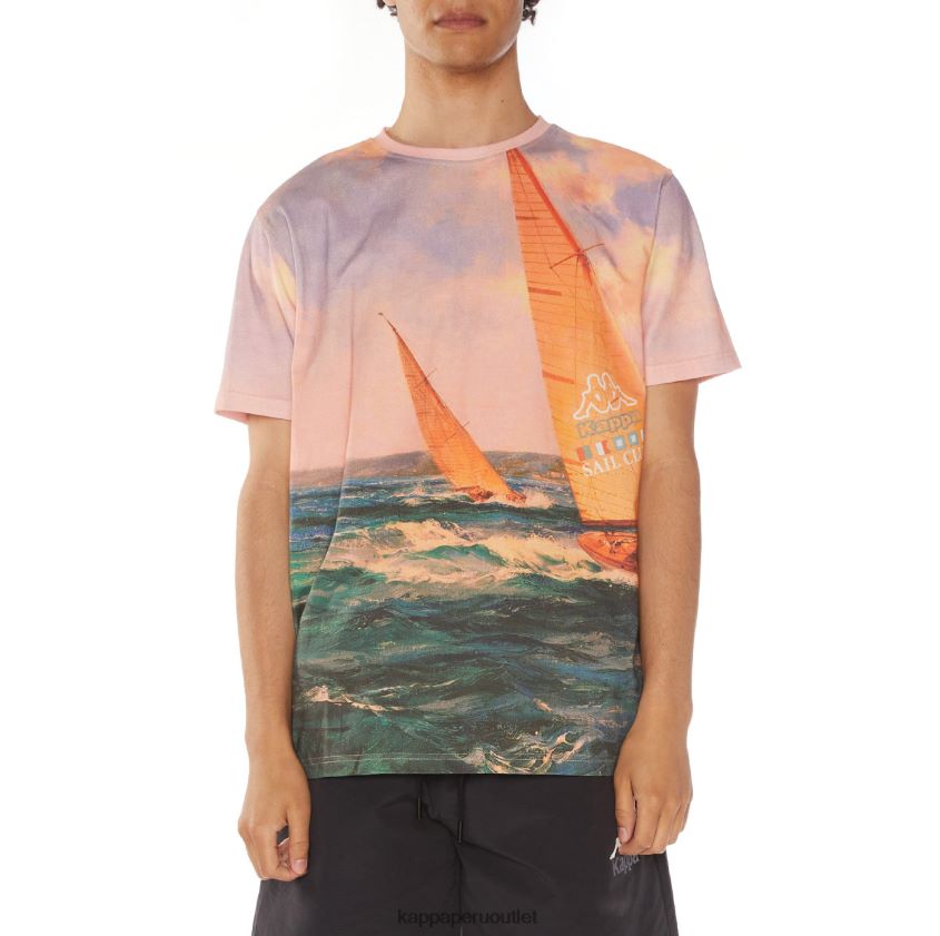 Kappa hombres camiseta carter beige 2XPNV6117