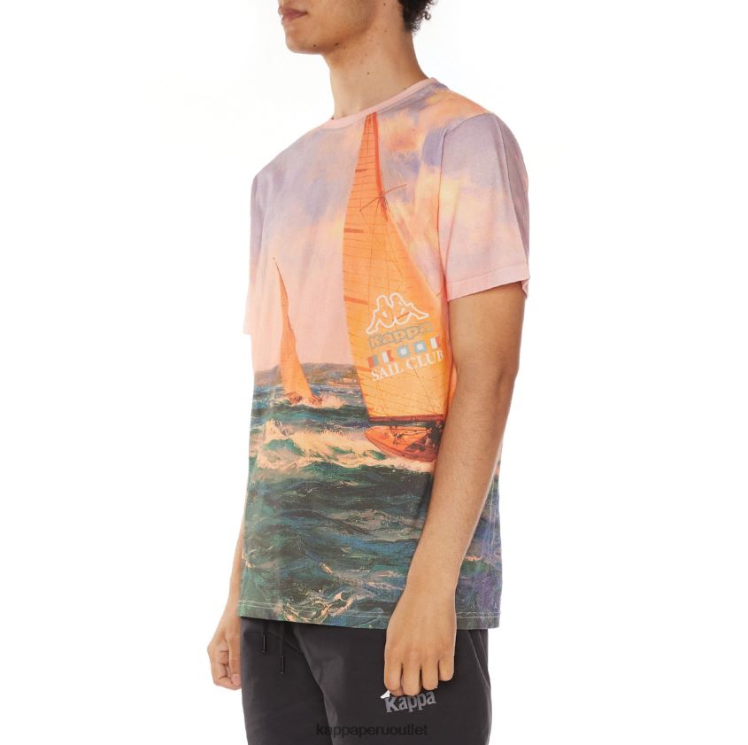 Kappa hombres camiseta carter beige 2XPNV6117