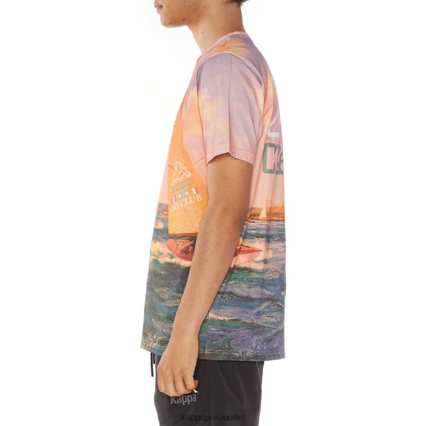 Kappa hombres camiseta carter beige 2XPNV6117