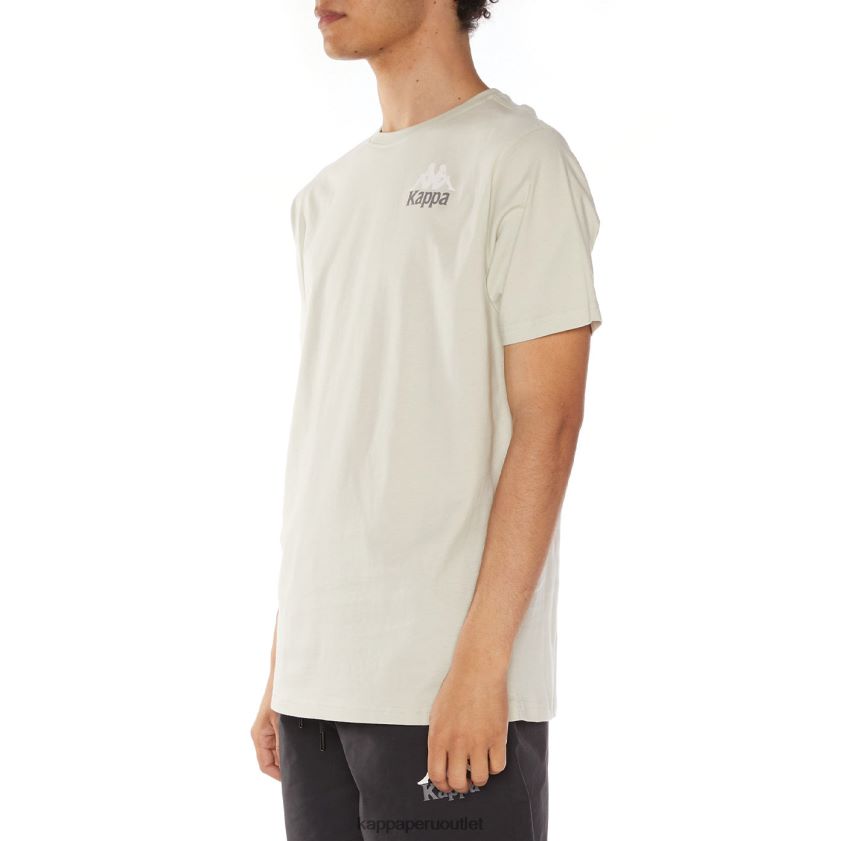 Kappa hombres camiseta de auténticos capaces gris 2XPNV6126