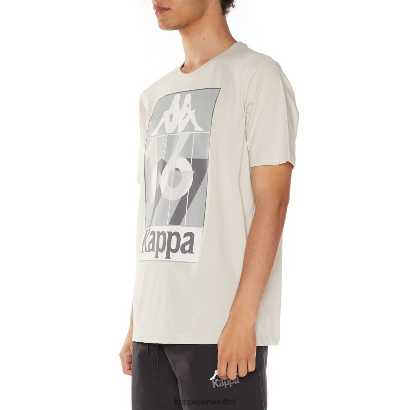 Kappa hombres camiseta de quinn gris 2XPNV6140