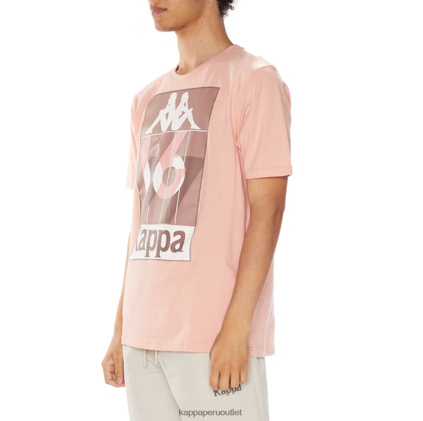Kappa hombres camiseta de quinn rosa 2XPNV6107