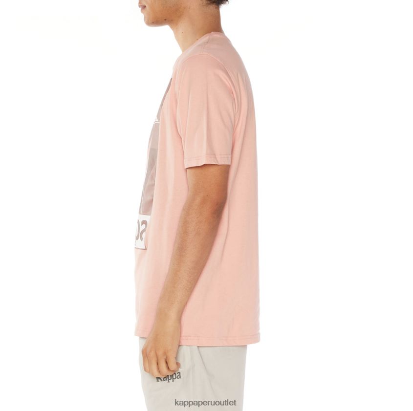 Kappa hombres camiseta de quinn rosa 2XPNV6107