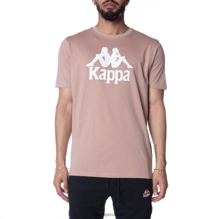 Kappa hombres camiseta estessi autentica beige 2XPNV6156