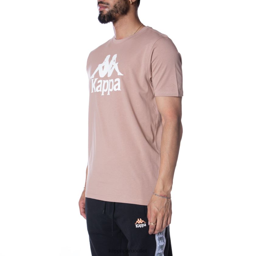 Kappa hombres camiseta estessi autentica beige 2XPNV6156