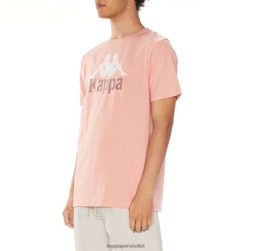 Kappa hombres camiseta estessi autentica rosa 2XPNV6105